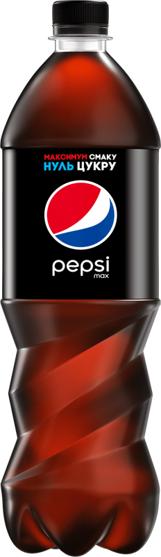 Вода солодка PEPSI Black, 1 л